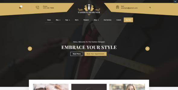 BWP Fashion Designer Pro (Buy WP Templates)