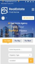BWT Real Estate Agency Pro (screenshot mobile)