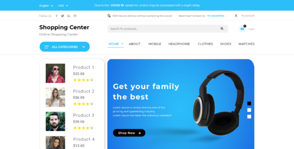 BWT Shopping Solution Pro (Buy WP Templates)