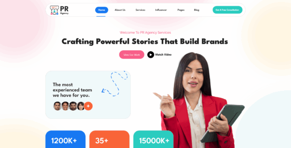 Communications (Buy WP Templates)