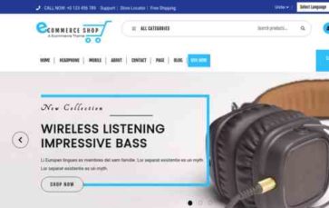 Electronics Marketplace Pro (screenshot desktop)