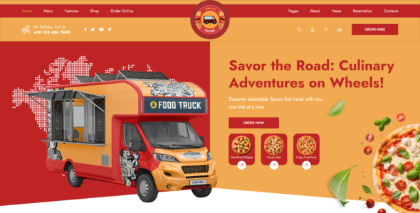 Food Truck Pro (Buy WP Templates)
