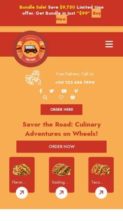 Food Truck Pro (Buy WP Templates) (screenshot mobile)