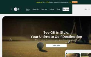 Golf Landscape Pro (screenshot desktop)