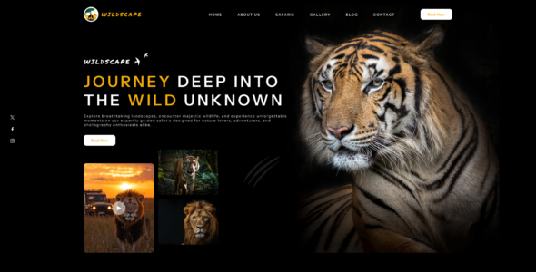 Jungle Safari Pro (Buy WP Templates)