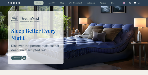 Mattress Shop Pro (Buy WP Templates)