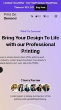 Print On Demand Shop Pro (screenshot mobile)
