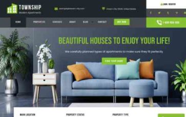 Township House Villa Pro (screenshot desktop)