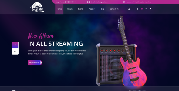 Ultimate Audio Streaming Pro (Buy WP Templates)