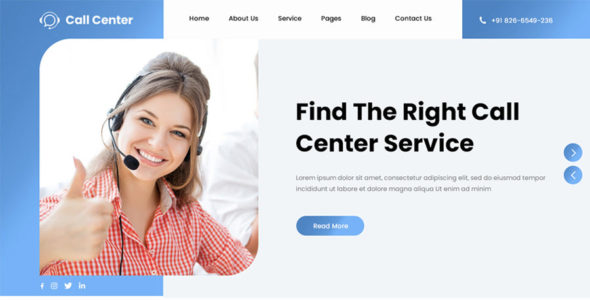 Call Center Pro (Buy WP Themes)