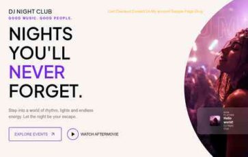 DJ Night Club Pro (screenshot desktop)