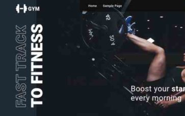 Healthy Fitness Gym Pro (screenshot desktop)
