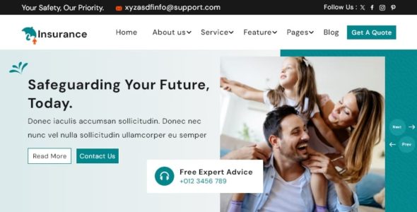 Insurance Company Pro (Buy WP Themes)