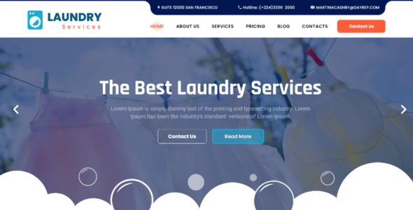 Laundry Care Pro (Buy WP Themes)
