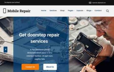 Mobile Repair Center Pro (screenshot desktop)