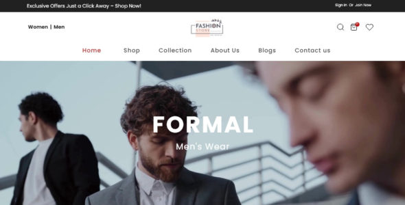 Online Clothing Shop Pro (Buy WP Themes)
