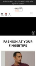 Online Clothing Shop Pro (screenshot mobile)