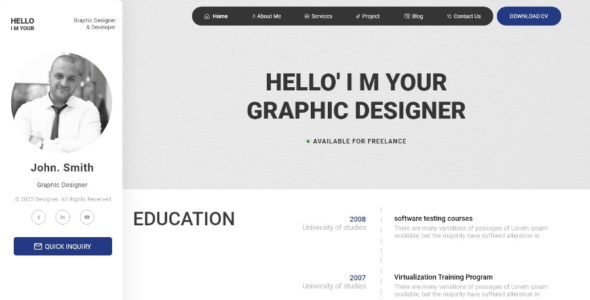 Premium Resume (Buy WP Themes)