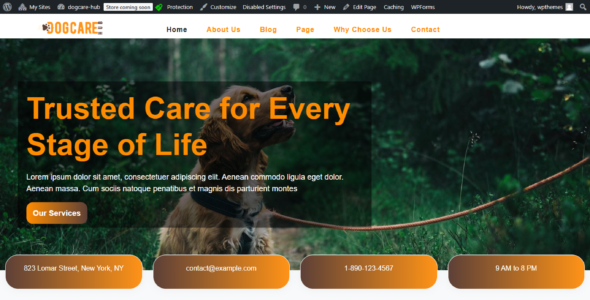 Dogcare Hub (CA WP Themes)