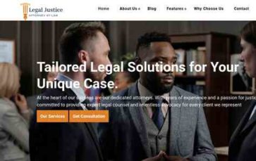 Legal Justice Pro (screenshot desktop)
