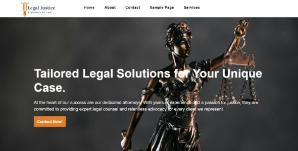 Legal Justice (CA WP Themes)