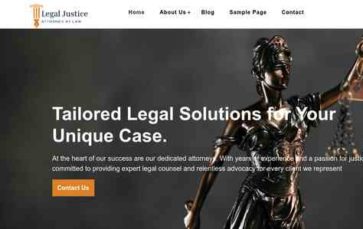 Legal Justice (screenshot desktop)