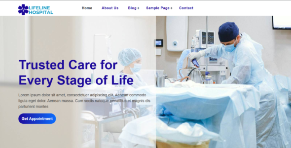 Lifeline Hospital (CA WP Themes)