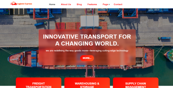Logistics Express (CA WP Themes)