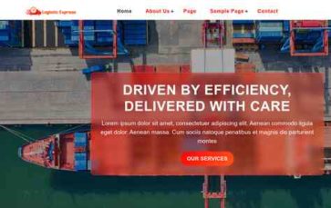 Logistics Express (screenshot desktop)