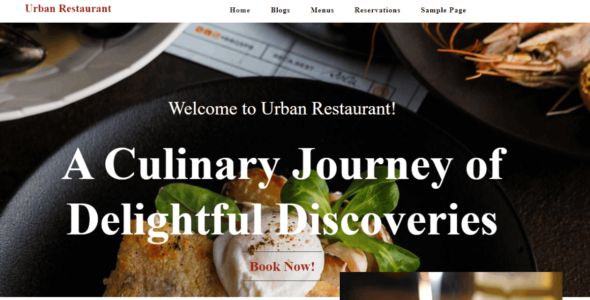 Urban Restaurant Pro (CA WP Themes)