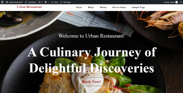 Urban Restaurant (CA WP Themes)