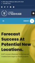 Screenshot Mobile Unidash (screenshot mobile)