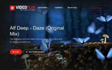 VideoFlix (screenshot desktop)
