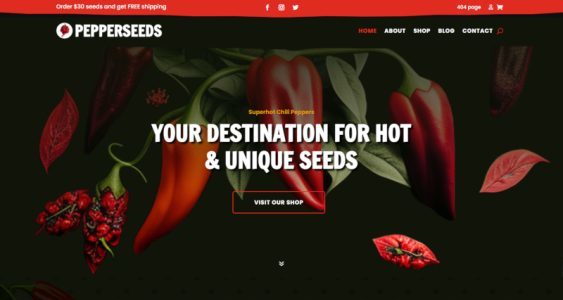 Divi Pepperseeds (Candy Themes)