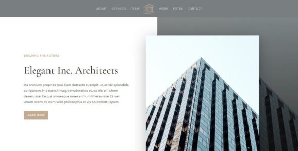 ET Architecture Firm (Candy Themes)