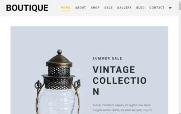 ET Boutique (screenshot desktop)