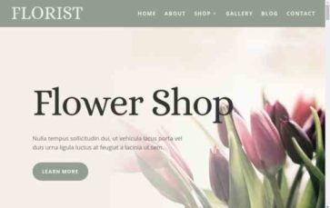 Screenshot Desktop ET Florist (screenshot desktop)