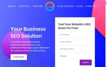 ET SEO Agency (screenshot desktop)