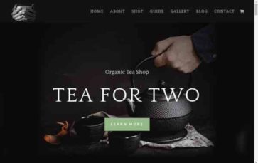 ET Tea Shop (screenshot desktop)