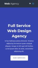 ET Web Agency (screenshot mobile)