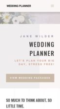 ET Wedding Planner (screenshot mobile)