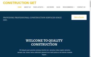Construction Get (screenshot desktop)