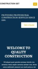 Construction Get (screenshot mobile)