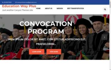 Education Way Plus (screenshot desktop)