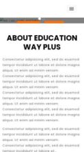 Screenshot Mobile Education Way (screenshot mobile)