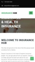 Insurance Hub (screenshot mobile)