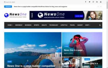 Screenshot Desktop News One Pro (screenshot desktop)