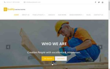 Screenshot Desktop Quality Construction Pro (screenshot desktop)