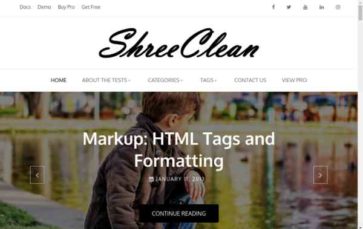 Shree Clean (screenshot desktop)