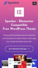 Sparker Pro (screenshot mobile)